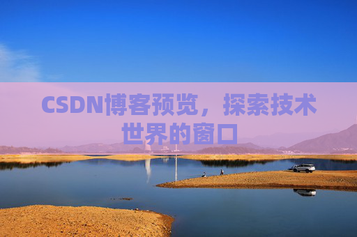 CSDN博客预览，探索技术世界的窗口